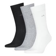 Calvin Klein Strømper 3P Classic Socks For Men Svart/Grå Str 43/46 Her...