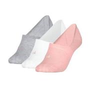 Calvin Klein Strømper 3P Footie Socks For Women Rosa/Grå Str 39/42 Dam...