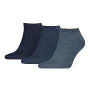 Calvin Klein Strømper 3P Sneaker Socks For Men Marine/Blå Str 39/42 He...