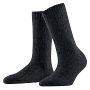 Falke Strømper Women Brick Wall Boot Socks Svart Str 39/42 Dame