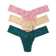 Hanky Panky Truser 6P Low Rise Lace Thong Multi-colour-2 nylon One Siz...
