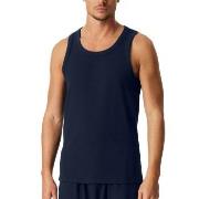 Schiesser Men Double Rib Tank Top Marine bomull XX-Large