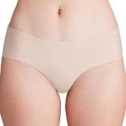 Under Armour Truser 3P Pure Stretch No Show Hipster Beige Small Dame