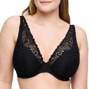 PrimaDonna BH Rupi Half Padded Plunge Bra Svart D 85 Dame