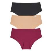 DKNY Truser 3P Cut Anywhere Hipsters Mixed X-Large Dame