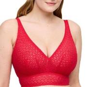 PrimaDonna BH Montara Full Cup Wireless Bra Rød polyamid F 75 Dame