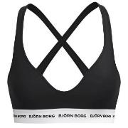 Björn Borg BH Logo Bralette Svart bomull Large Dame
