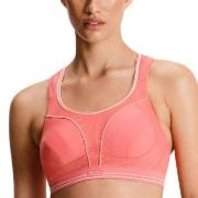 Shock Absorber BH Ultimate Run Bra Rosa/Hvit polyamid F 75 Dame