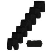 Björn Borg 7P Sports Lightweight Boxer Trunks Svart polyester Small He...