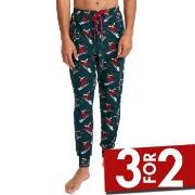 Jockey Pants Jogger Grønn Mønster polyester X-Large Herre