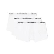 Armani Stretch Jersey Boxer Briefs 3P Hvit bomull XX-Large Herre