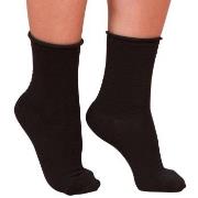 Trofe Bamboo Loose Socks Strømper 3P Svart Str 35/38 Dame