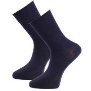 Trofe Bamboo Loose Socks Strømper 3P Marine Str 43/46 Dame
