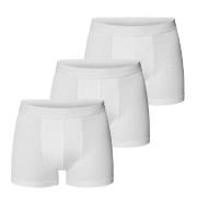 Bread and Boxers Boxer Briefs 3P Hvit økologisk bomull X-Small Herre