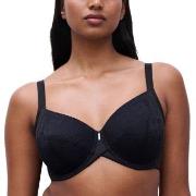 Chantelle BH EasyFeel Very Covering Underwired Bra Svart nylon E 70 Da...