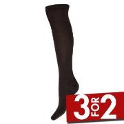 Decoy Strømper Doubleface Knee-high Socks Brun Str 37/39 Dame