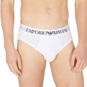 Armani Logo Brief Svart bomull Medium Herre