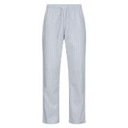 Resteröds Sandman Pyjama Pants Lysblå Stripet bomull Medium Herre