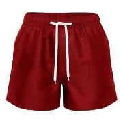 Resteröds Badebukser Willy Swimshorts Rød polyester Small Herre