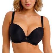 Freya BH Fascinate UW Moulded Plunge T-Shirt Bra Svart I 65 Dame