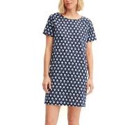 Calida Daylight Dreams Short Sleeved Nightdress Marine bomull Medium D...