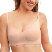 Calida BH Natural Skin Seamless Soft Bra Beige Small Dame