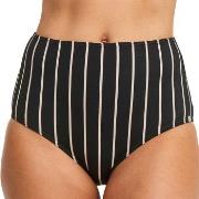 Swegmark Portofino High Waist Bikini Briefs Svart stripet 48 Dame