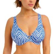 Freya Fiji Falls High Apex Bikini Top Hvit/Blå D 75 Dame