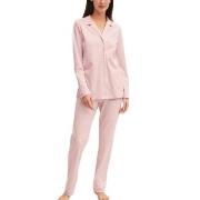 Calida Night Lovers Pyjama With Collar Rosa bomull Medium Dame