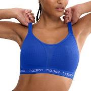Triumph Triaction Energy Lite Padded Sports Bra EX BH Kornblå D 90 Dam...