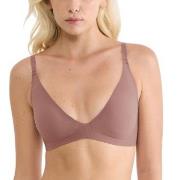 Sloggi BH ZERO Feel Push-Up Bra Brun Small Dame