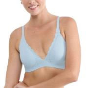 Sloggi BH ZERO Feel Bliss Push-Up Bra Lysblå Small Dame