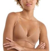Sloggi BH ZERO Feel Pure Push-Up Bra Beige XL+ Dame