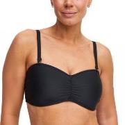 Swegmark Rio Bandeau Bikini Bra Padded Cups Svart D 80 Dame