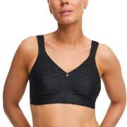 Swegmark BH Rita Delight Soft Bra Moulded Cups Svart D 75 Dame