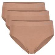Bamboo basics Truser 3P Belle Seamless Full Brief Lysbrun  X-Large Dam...