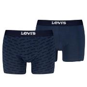 Levis 2P Men Logo Boxer Briefs Marine bomull XX-Large Herre