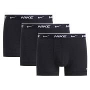 Nike 6P Everyday Essentials Cotton Stretch Trunk Helsvart bomull X-Lar...