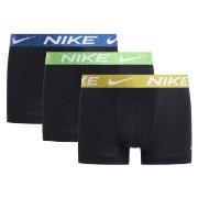 Nike 6P Everyday Essentials Micro Trunks Svart/Grønn nylon X-Large Her...