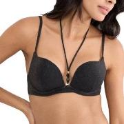 Triumph Summer Sunset WHU Sweet Heart Bikini Top Svart D 36 Dame
