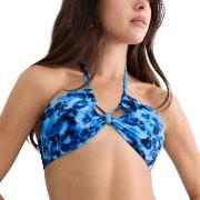 Triumph Midnight Swim Bandeau Blå Mønster D 38 Dame