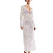 Triumph Beach MyWear Crochet Long Dress Hvit polyester 42 Dame