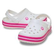 Crocs Crocband Clog Kids Rosa/Hvit US C12 (EU 29-30) Barn