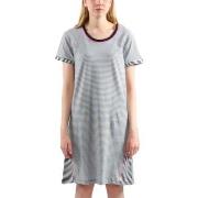 Esprit Anna Nightshirt Svart/Hvit bomull 40 Dame