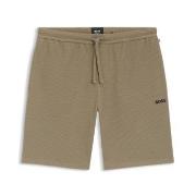 BOSS Waffle Nightwear Shorts Lysbrun  Large Herre