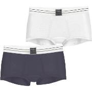 Björn Borg Truser 2P Original Boxer Shorts Hvit/Grå økologisk bomull L...