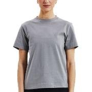 Bread and Boxers T-Shirt Classic Grå/Blå økologisk bomull X-Large Dame