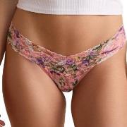Hanky Panky Truser 2P Printed Original Rise Thong Blomstret nylon One ...