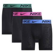Nike 3P Essentials Micro Boxer Brief Svart Mønster polyester X-Large H...