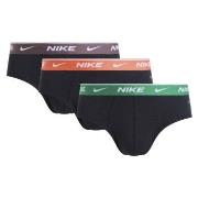 Nike 6P Everyday Essentials Cotton Stretch Hip Brief Oransje bomull X-...